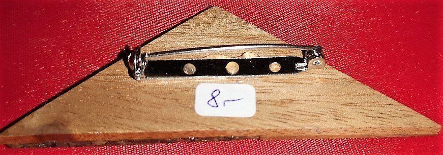 Spille & Fermagli: Brosche aus Holz und Rinde (2) – Nuovo (secondo la descrizione) da Lutzenberg venduto da Truhe 1