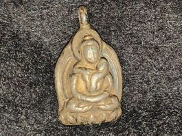 Echtes Buddha Amulett – 925er Sterlingsilber