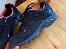 Haglöfs Wanderschuhe schwarz Gore-Tex, Grösse 40 2/3