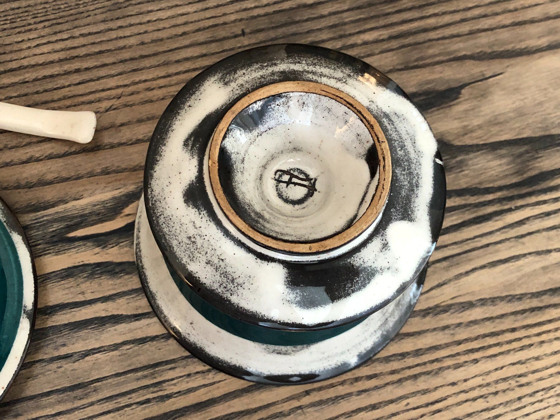 Linck Tazze: Linck Keramik Vintage Zuckerdose – Usato da Berg am Irchel venduto da Zweiti_Chance 3