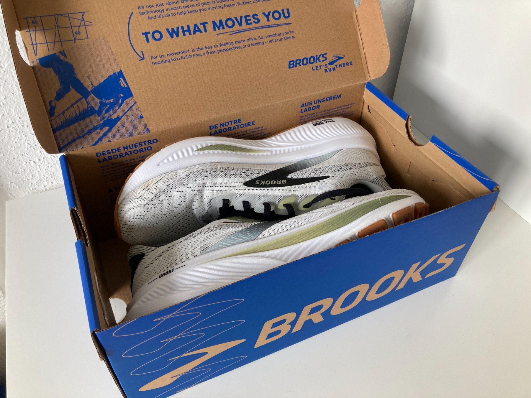 Brooks Herrenschuhe: Brooks Ghost 17 Hommes Taille 43 Blanc/Noir – Neu (gemäss Beschreibung) aus Biel/Bienne von almercaa 9
