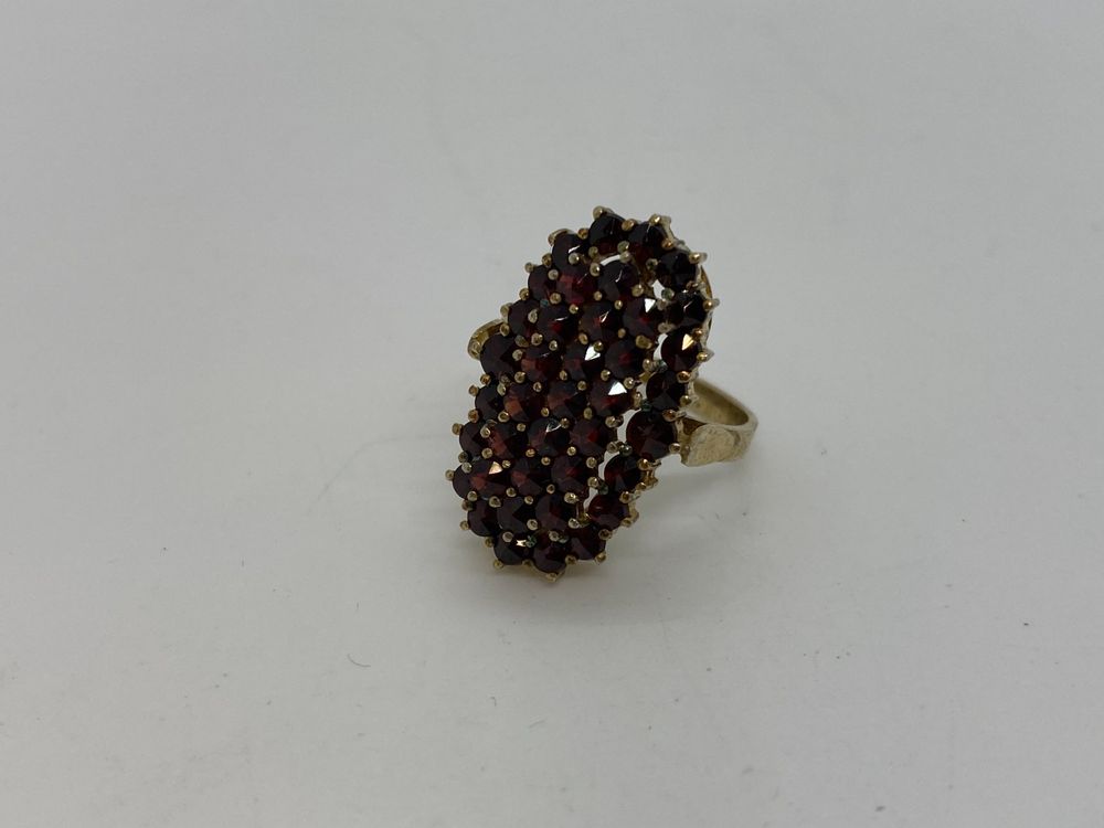 Granat Ring Antik Gr.54 800 Silber 24x14mm // E390 (Gebraucht) in Bern ...
