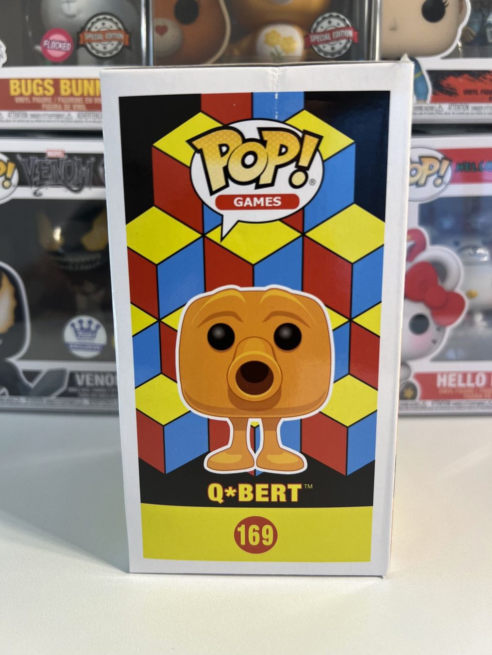 Funko Statuette: Funko POP! Games Q-bert - Q-bert 2016 – Nuovo e nell'imballaggio originale da Le Mouret venduto da perfectbijou 1