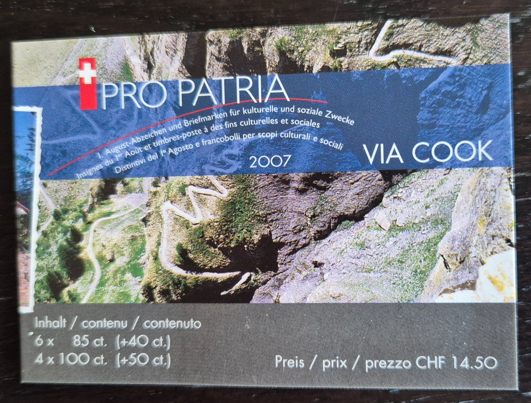 Tutti i francobolli: Markenheft Pro Patria 2007 postfrisch – Usato da Buus venduto da papillon098