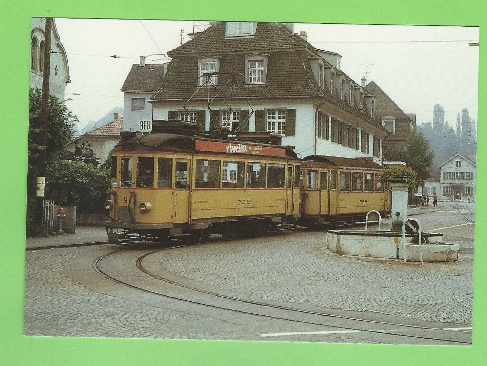 Cartoline postali: Birseckbahn Basel (BEB) – Usato da Zürich venduto da t24_de