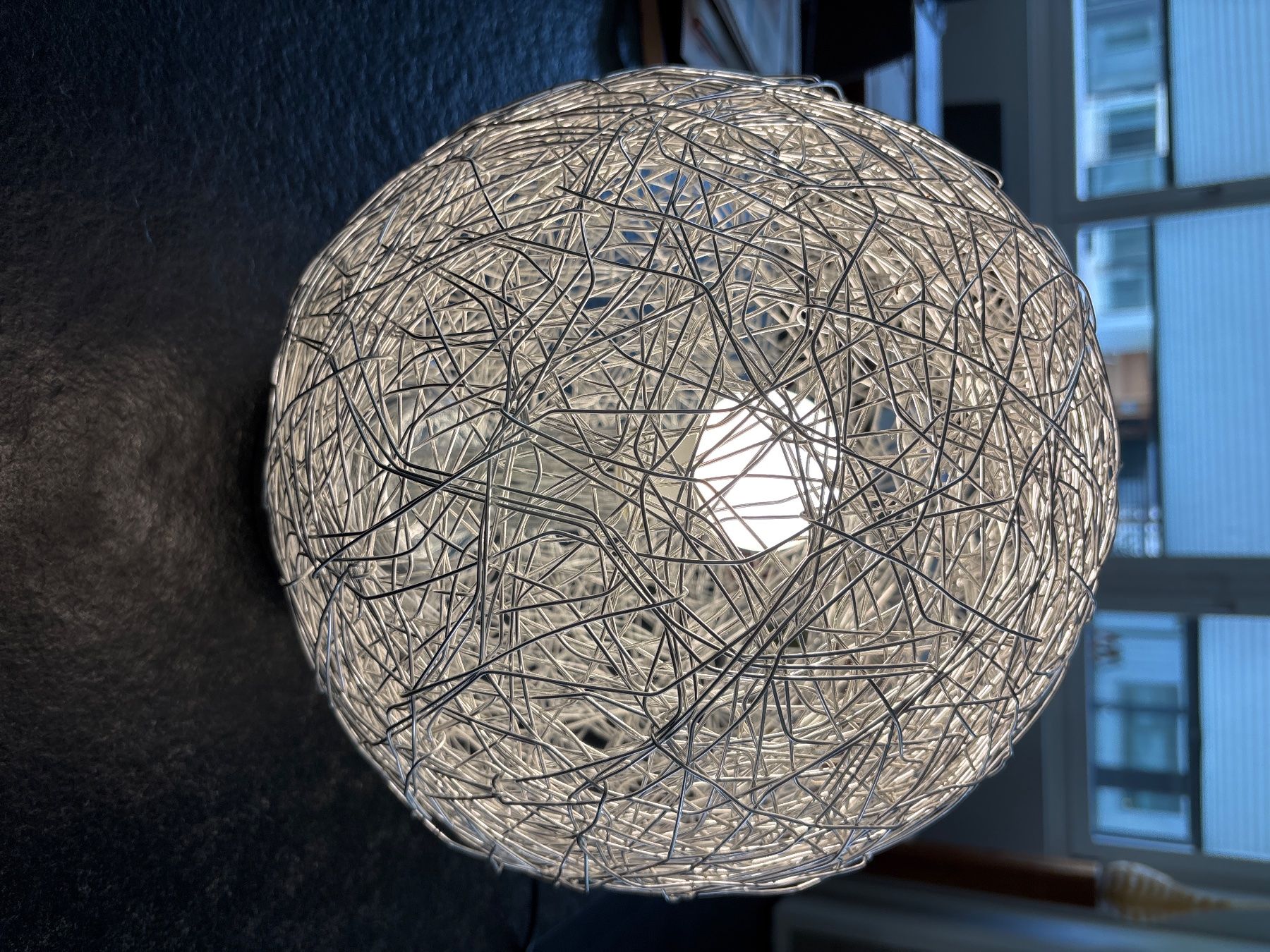 Lampade: Lampe aus Drahtgeflecht – Usato da Thun venduto da Globi55 2