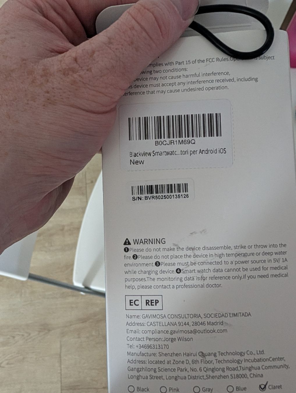 Smartwatch: smartwatch R50 – Gebraucht aus Röschenz von Beng 1