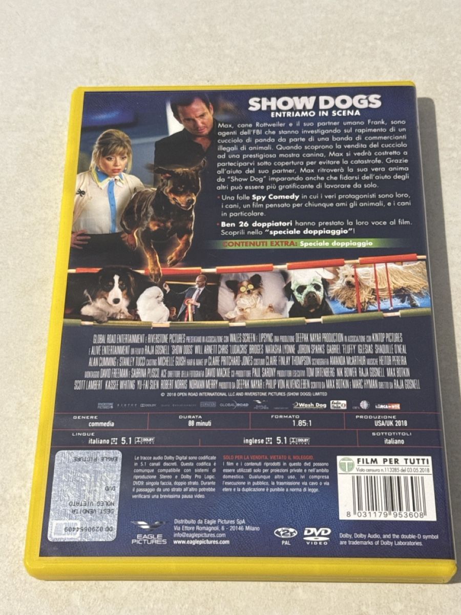 Tutti i DVDs: Show Dogs – Usato da Cadenazzo venduto da nick995 1