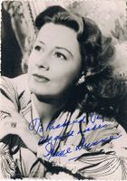 Irene Dunne 1898-1990 Autogramm signiert Foto 10x15cm