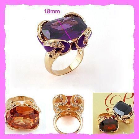Anelli: Wow, grosser Ring mit Zirkonia – Nuovo e nell'imballaggio originale da Oberglatt ZH venduto da Diamond-Girl 3