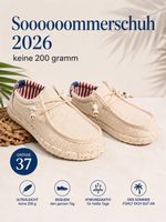 Der Sommerschuh 2026 Federleicht, atmungsaktiv, unter 200 g