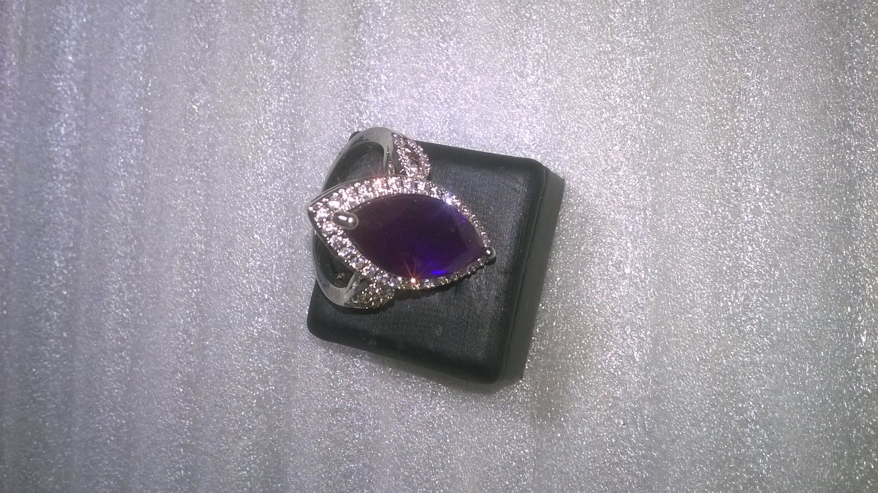 Ringe: RING MODESCHMUCK,,,MIT LELA KRISTALL,,,GLANZIG – Neu (gemäss Beschreibung) aus Basel von bijoutrie_4 1