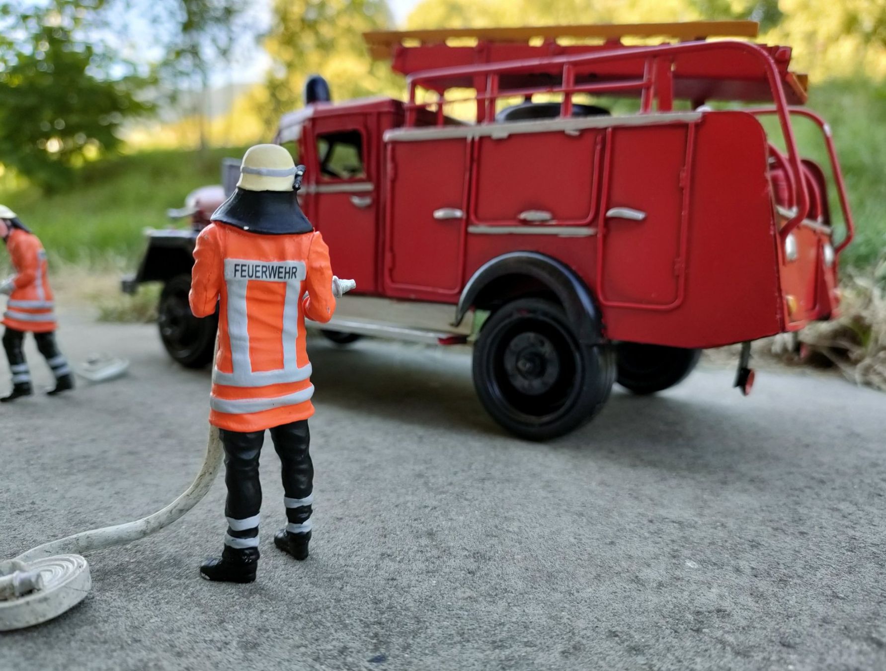 Kit di modellismo & Modellini statici: Magirus-Deutz TLF 16 – Nuovo (secondo la descrizione) da Langendorf venduto da Blechfahrzeuge 4