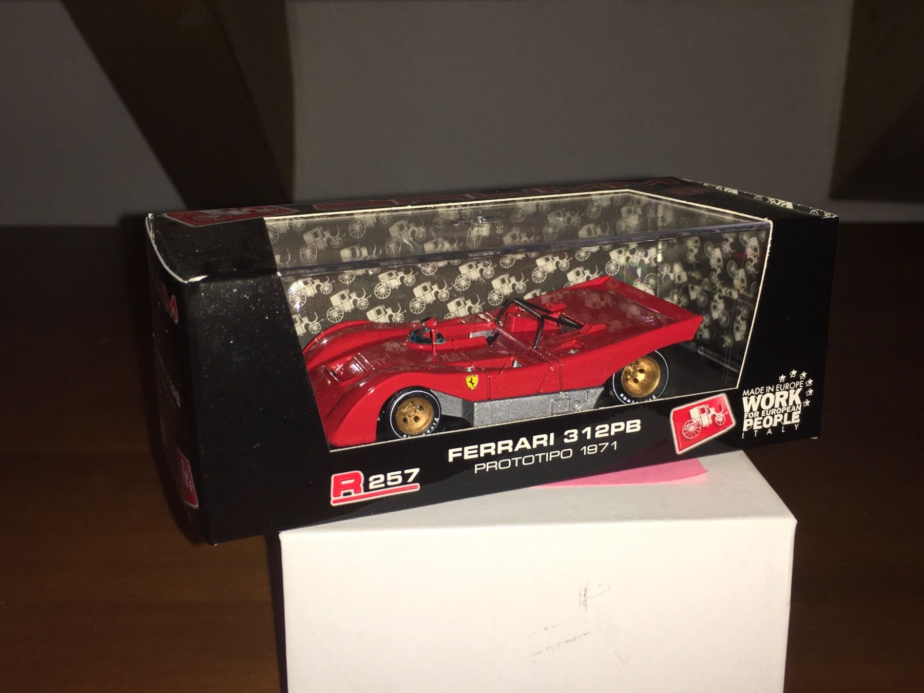 Ferrari Modellini d'auto: Ferrari 312 PB 1/43 Prototipo 1971 – Nuovo (secondo la descrizione) da Wohlen AG venduto da PrivatSammlung
