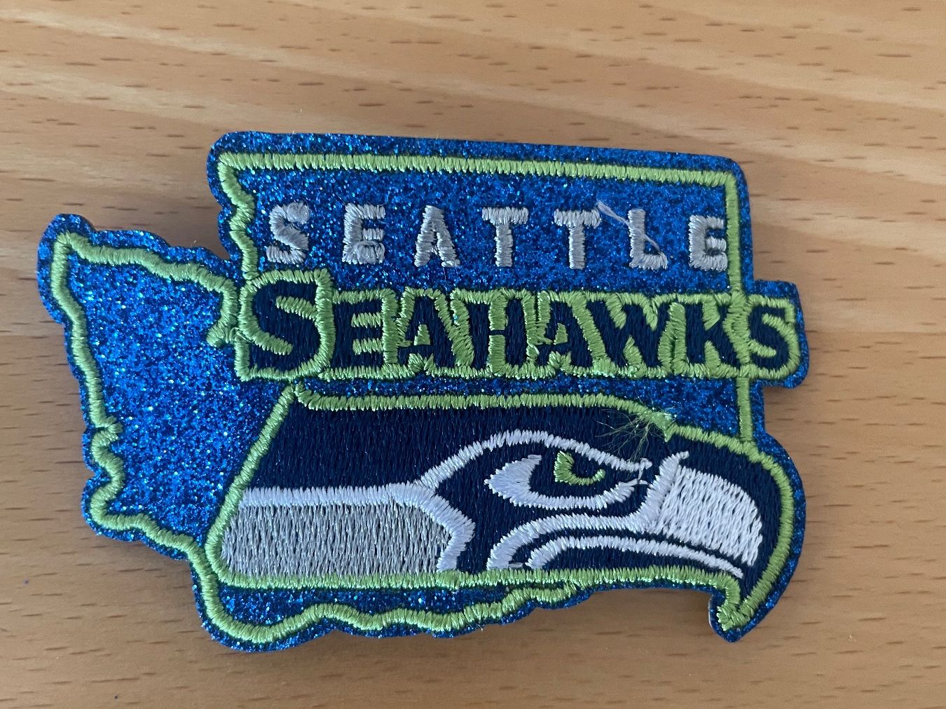 Patches: NFL Seattle Seahawks Patch Aufnäher Sticker – Neu (gemäss Beschreibung) aus Horn von abutre72