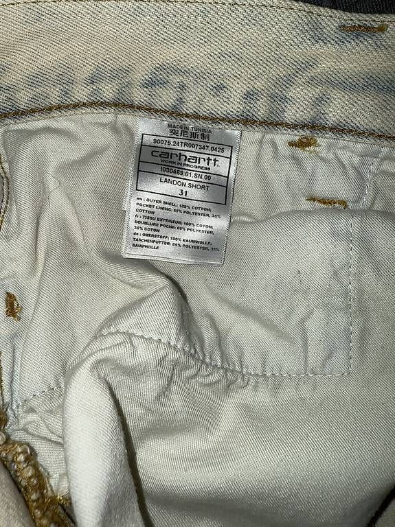 Jeans: Original Carhartt WIP Denim Shorts – Usato da Zürich venduto da ban_znd5 3