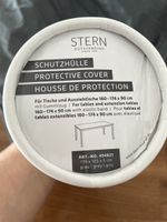 Gartentisch Abdeckung Tischschutzhülle 160-x90cm Grau
