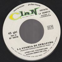 7 " CELENTANO ADRIANO LA STORIA DI SERAFINO / LA PELLE juke
