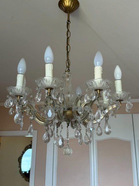 Kronleuchter & Deckenlampen: Lustre cristal 8 bras – Gebraucht aus Territet von Yvanz 1