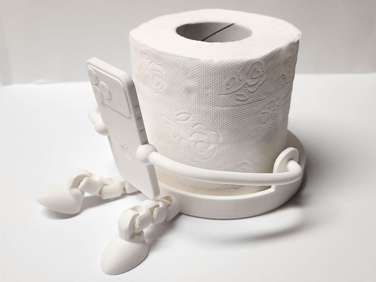 WC: Support Papier Toilette Articulé 3D - Design Rigolo – Neu (gemäss Beschreibung) aus Aigle von MagieFusion_3D 1
