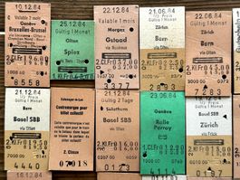 20 Top Billette, SBB, Tickets Edmondsche Kartonbillette