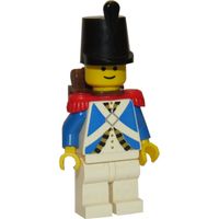 LEGO Imperial Soldat Bluecoat (Männlich) mit Rucksack