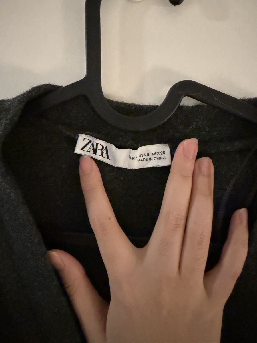 Zara Giacche: Zara Grey Cropped Cardigan Sweater Size S – Usato da Luzern venduto da ang_vgh6 3