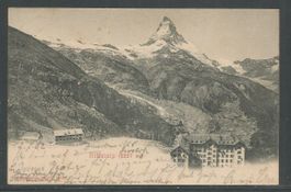 Carte P de 1902 ( Riffelalp ,, 2227 m ,, )