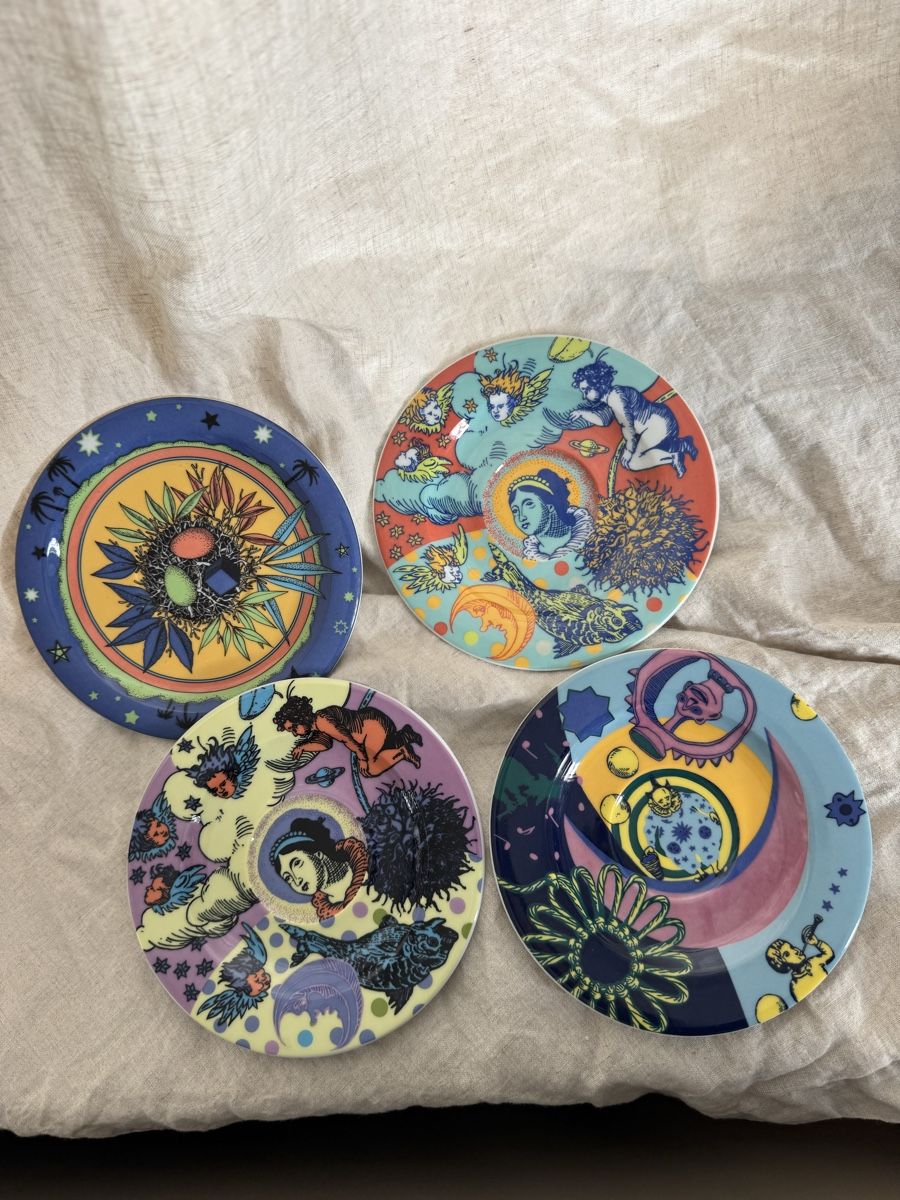 Bopla Teller: Set of 4 Bopla Coffee plates – Gebraucht aus Zürich von kri_zhv2