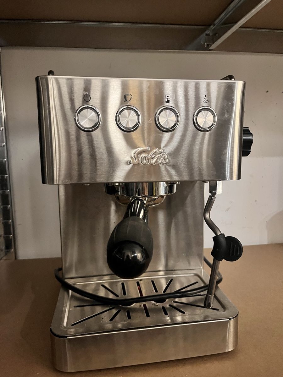 Solis Kaffeemaschinen & Espressomaschinen: Solis Espressomaschine Edelstahl gebraucht 43 Zeichen – Neu (gemäss Beschreibung) aus Derendingen von ab_25_azi 1