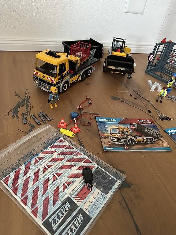 Playmobil Giocattoli: Playmobil Baustelle 70441, 70445, 70444 – Usato da Buchs SG venduto da pessego2008 1