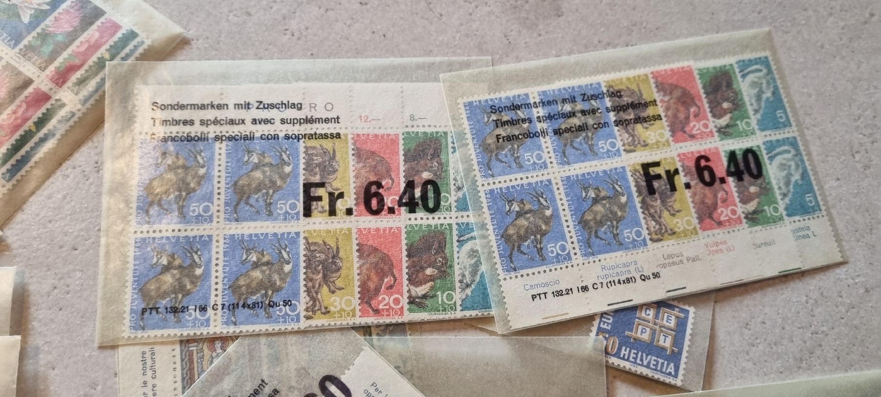 Alle Briefmarken: SCHWEIZ: SAMMLUNG-FDC,MARKEN MIT E.T + POSTFRISCH INKL. NOM. – Gebraucht aus Heimenschwand von Valvora 1
