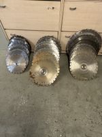 Kreissäge Platten . gemischte Groessen guter Zustand
