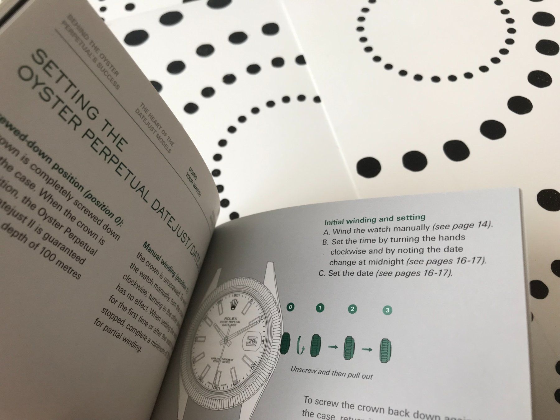 Rolex Documenti: ROLEX - DATEJUST AND DATEJUST II - OPERATING INSTRUCTIONS EN – Nuovo (secondo la descrizione) da Epalinges venduto da dream-watch 4
