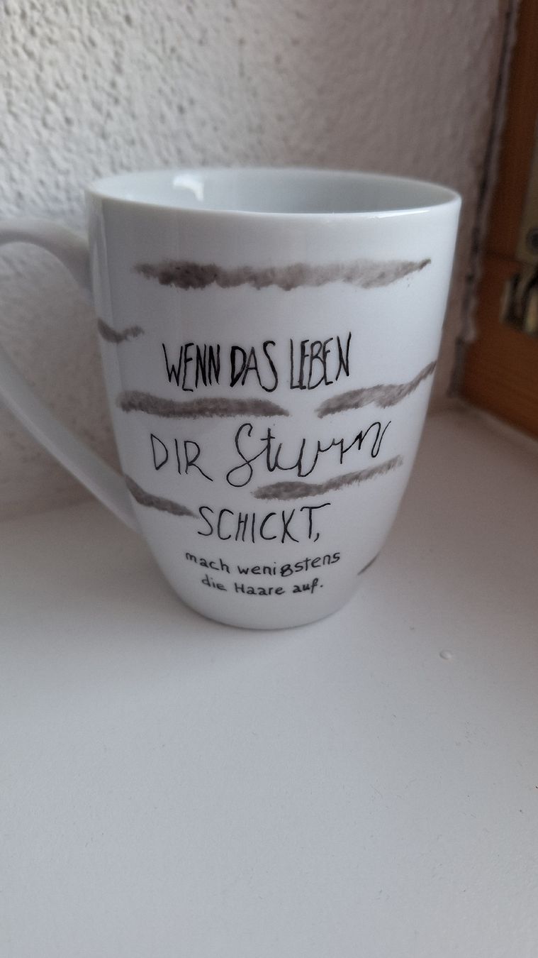 Tazze: Tasse mit Hundespruch – Nuovo e nell'imballaggio originale da Schwarzenbach SG venduto da ct-porzellan 2