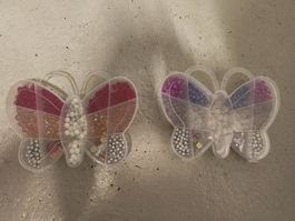 Kinder Starterset Perlen in Schmetterling Box Anhänger Faden