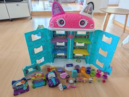 Gabby's Dollhouse Spielhaus mit viel Zubehör guter Zustand