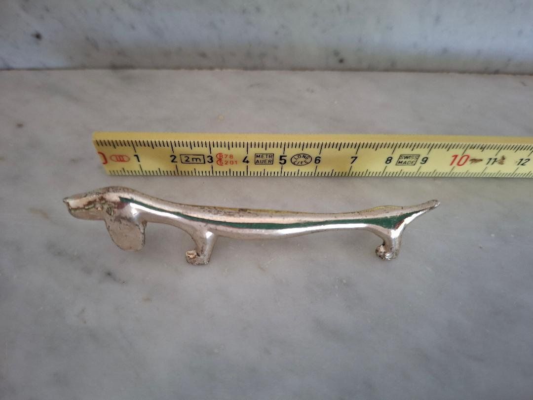 Statuette: Vintage Hunde-Figur aus Metall – Usato da Udligenswil venduto da m-nikolic 2