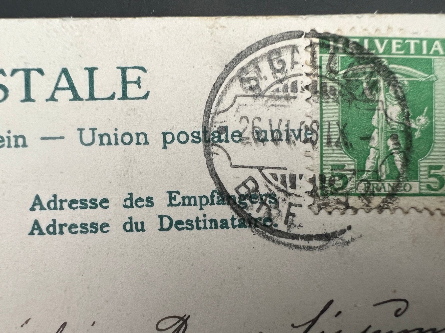 Cartoline postali: AK  1908 St. Gallen Scheffelstein Litho    (G1308) – Usato da Hinwil venduto da Sidi4 1