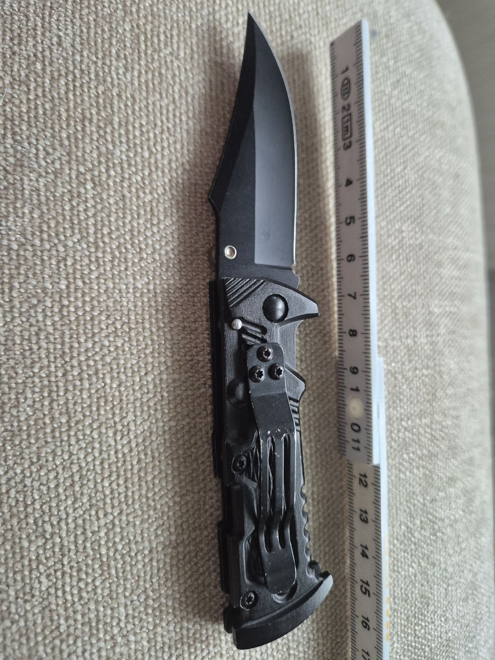 Coltelli tascabile: Klappmesser, schwarz – Usato da Binningen venduto da rom_9ls7 3