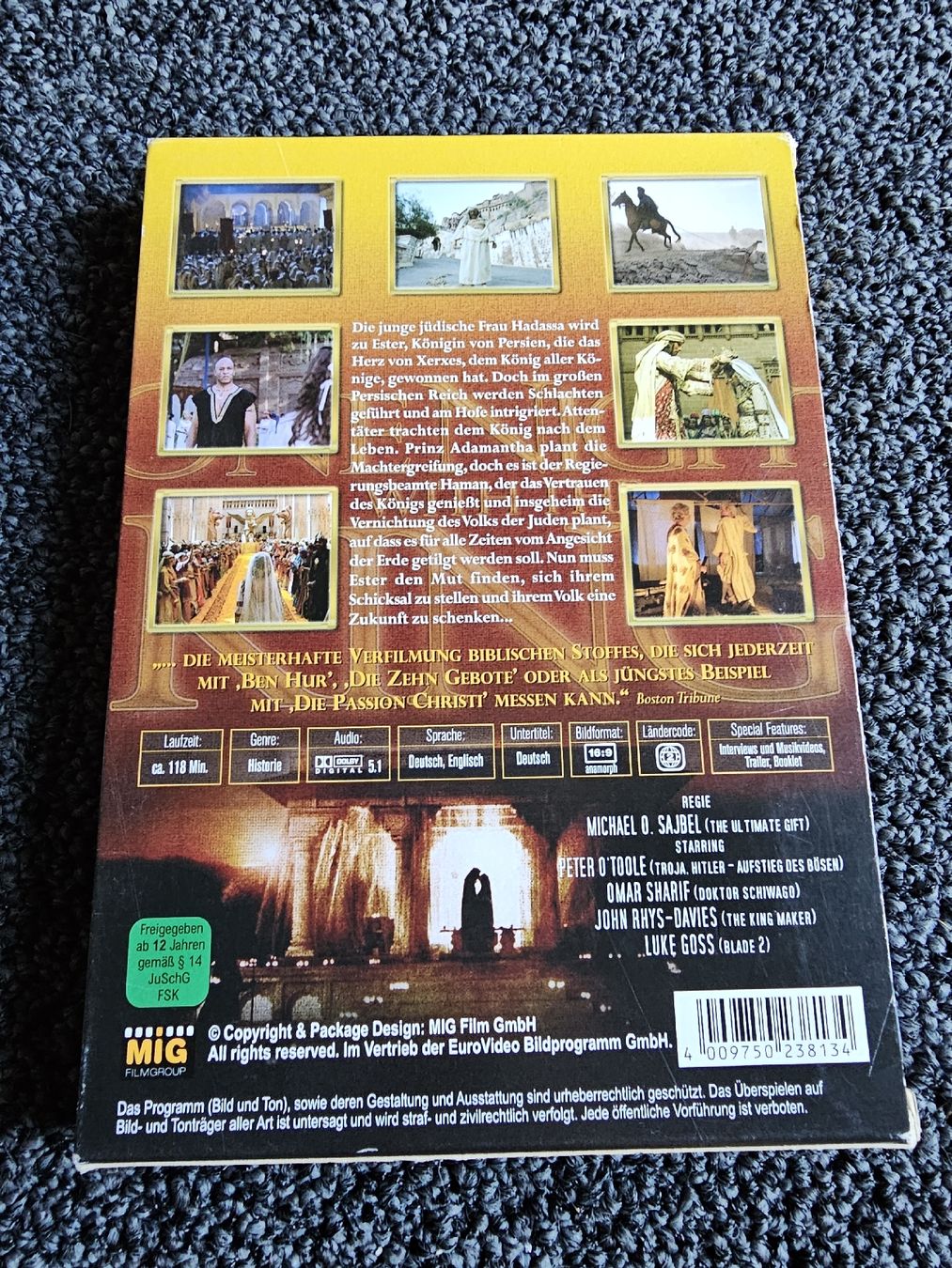 Tutti i DVDs: DVD One Night with the King(19751) – Usato da Ruswil venduto da jan_bxl5 1