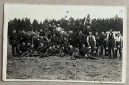 SCHWEIZER ARMEE SOLDATEN IM FELDE 1913