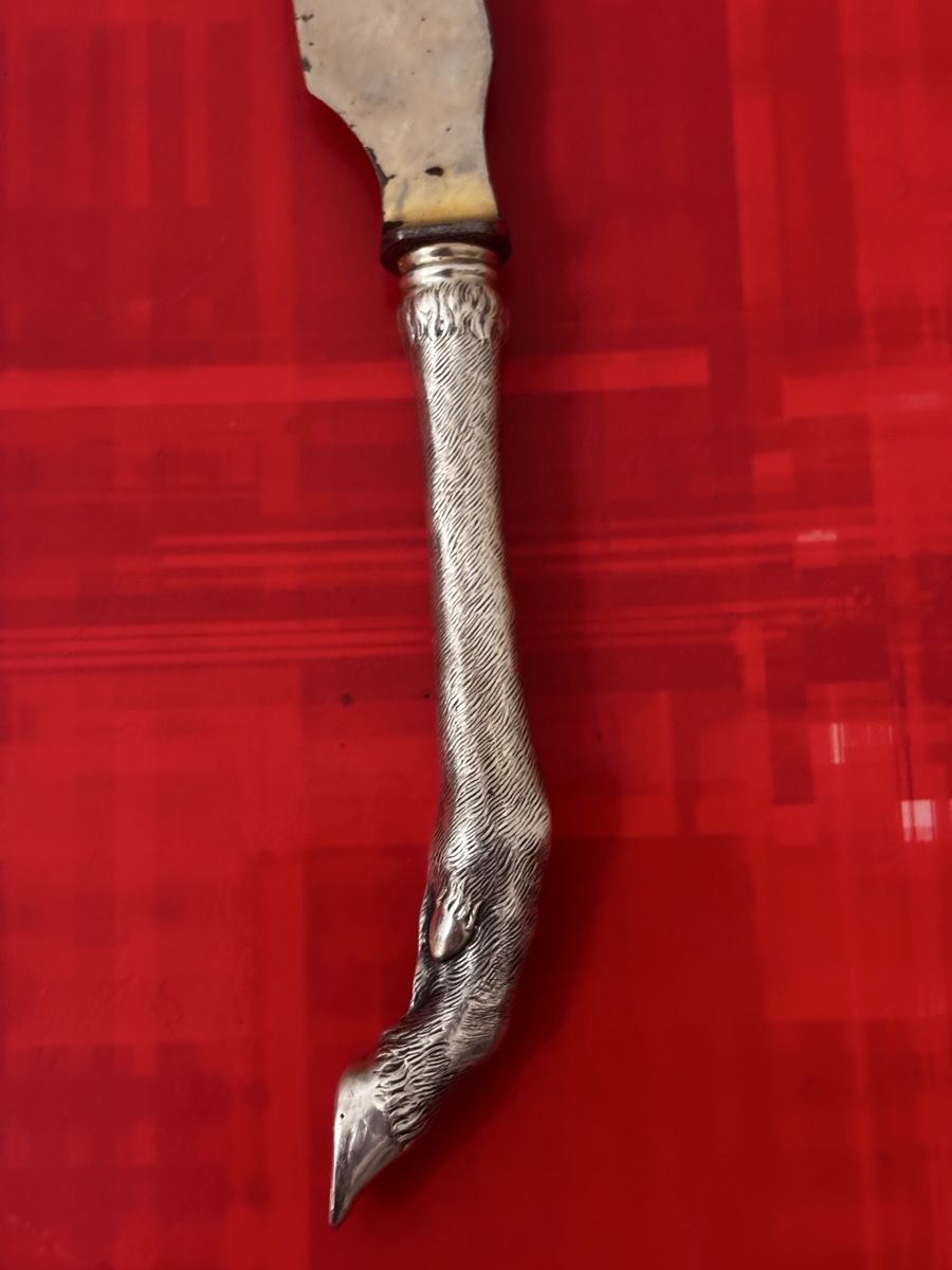Besteck: Couteau ancien manche en Argent  – Gebraucht aus Genève von ati_tj8f 6