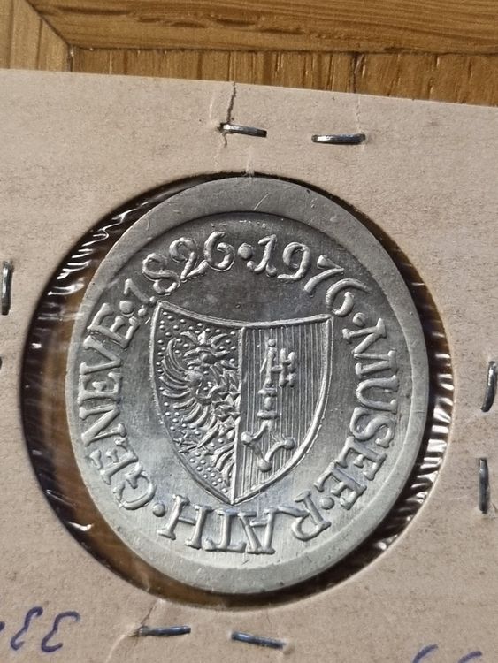 Emil Fässler - Medaille 1976 - Museum Rath Genf (D'occasion) à Mels ...