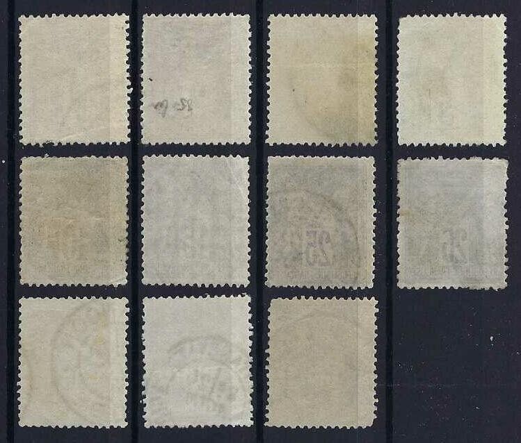 Tutti i francobolli: Frankreich 1877/80 "Friede und Handel" gute Werte gest. – Usato da Hitzkirch venduto da walti1959 1
