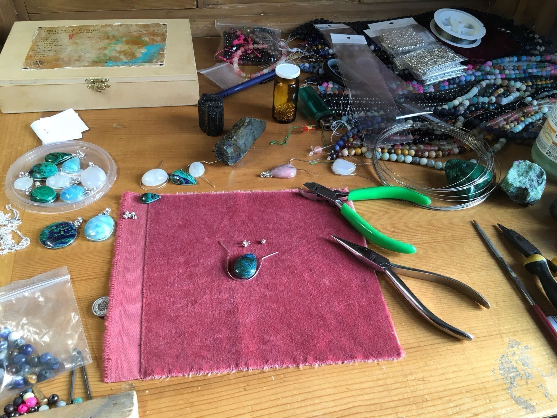 Anhänger: Mondstein aus Indien / Anhänger – Neu und originalverpackt aus Zürich von MEVAS-Schmuck 3