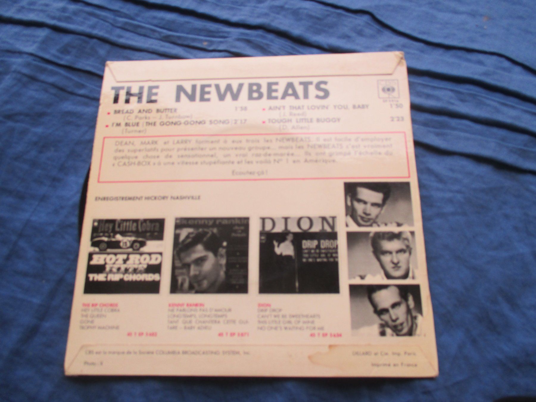 Dischi in vinile: The Newbeats EP Bread And Butter – Usato da Colombier NE venduto da Nevenma 1