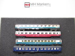 4-teiliges Personenwagenset DB Deutsche Bahn o. OVP Spur N