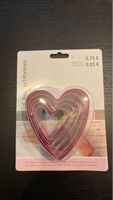 Plätzchen Ausstechformen Herz 5er Set neu