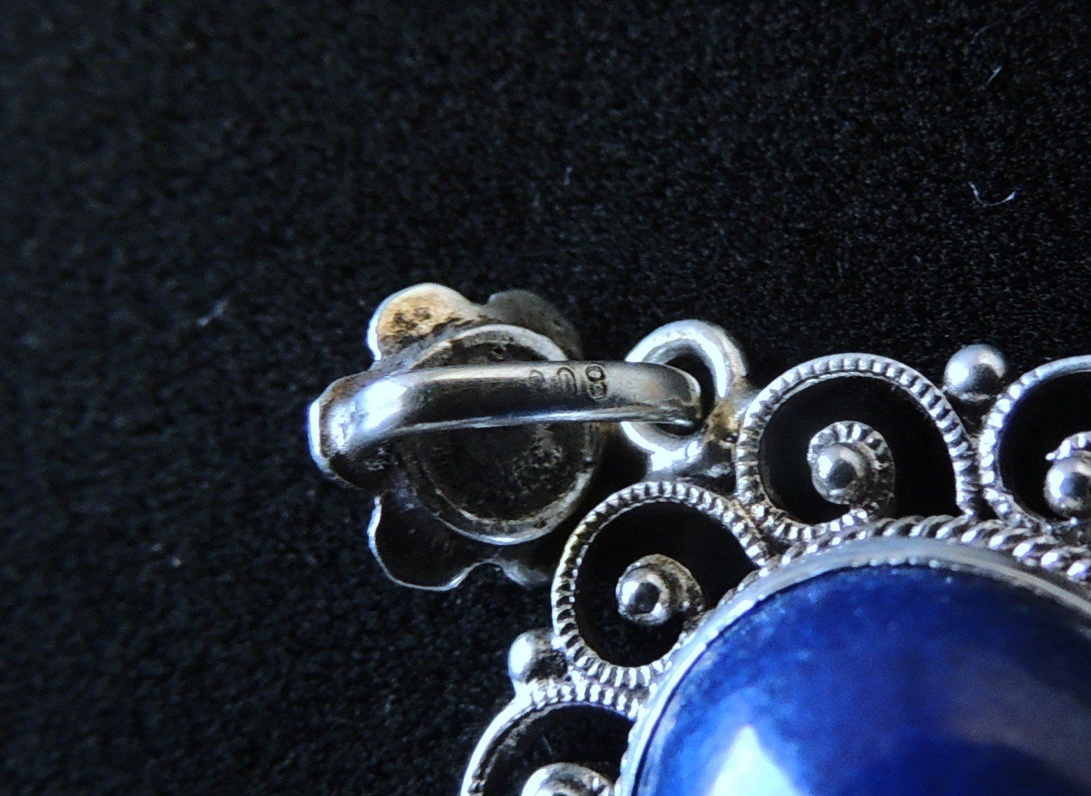 Ciondoli: Lapislazuli Silber 800 Anhänger – Usato da Waldenburg venduto da schaller707 5